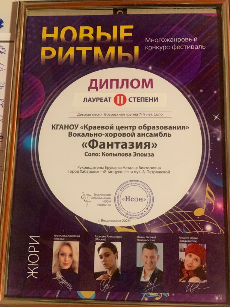 Приложение 31е Фантазия соло