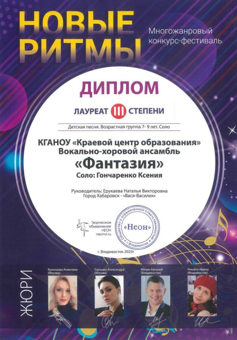 Приложение 31з Фантазия соло